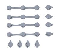 Magneti per friggitrice ad aria, supporto magnetico friggitrice ad aria, da cucina resistenti al calore, 4 pezzi, per piccoli spazi, persone anziane, picnic familiari