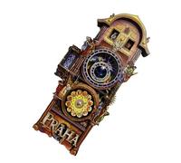 Magneti Per Frigorifero Con Orologio Astronomico,Adesivi Magnetici Per Auto | Souvenir Magnetico Culturale per Casa Ufficio Custodi di Memorie Studenti Exchange - Decoratori Casa Appartamento Turisti