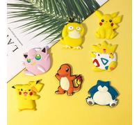 Magneti per frigorifero in resina personalizzati con immagine di Pikachu, serie creativa di personaggi dei cartoni animati Pokemon, rendono il frigorifero più bello 19/Gen,25/Fai evolvere,4/Pikachu - 