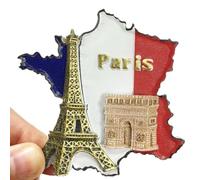 Magneti per Frigorifero - Magneti Frigo Edifici della Francia per Lavagna Bianca | Decorazione per la casa Collezione Souvenir per Economia Festa Compleanno Camera Studio Armadietto - Pranzo