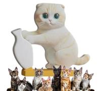 Magneti per gatti - Baffi magnetici per gatti con bottiglietta per gattini
