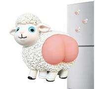 Magneti per il Frigorifero Statua a Forma di Pecora per con Sedere da