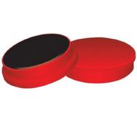 Magneti per lavagne bianche 25 mm Q-Connect rosso - conf. 10 pz - KF02642