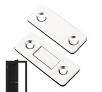 Magneti per porta 'armadio | cattura magnetica ultra sottile per armadi | forte chiusura magnetica | 2 pezzi per porte di cucina, shrank, armadi e mobili