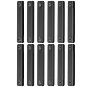 Magneti per Tende - Autoadesivo 12 Pezzi Clip Magnetiche | Accessori per Ante di Mobili e Porte per Ingresso Camera dei Bambini Patio Soffitta Camera da Letto