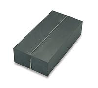 Magneti quadrati rettangolari in ceramica y35 - Bulk forte rettangolo ferrite magneti extra grandi 100 x 25 x 25 mm, 2 pezzi