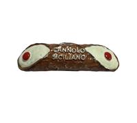 Magneti Siciliani, Teste di Moro, Ficodindia, Cannolo siciliano, Souvenir, Idea Regalo, da Collezione, Decorazione x casa ufficio, x frigo e/o Lavagne (Cannolo R)