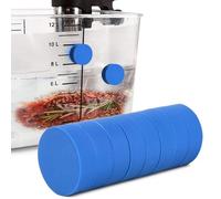 Magneti Sous Vide rivestiti in silicone, confezione da 4 clip ponderate per alimenti, supporti multiuso da cucina, da cucina durevoli e resistenti al calore, per macchine Sous Vide