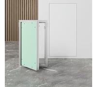 Magnetic Access Panel for Drywall, Wall/Ceiling/Floor Mounted Hatch Access Door with Aluminum Frame & Plasterboard, Recessed Inspection Doors for Wiring/Electricity(30x40inch)