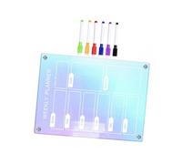 Magnetic Acrylic Notepad 29.7x21cm Reusable Dry Erase Planning Board for Daily Use on Refrigerators and Home