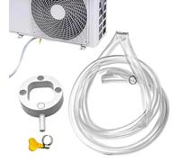 Magnetic Air Conditioner Drain Kit | Universal AC Water Drain Hose Adapter Kit | Clear Replacement Ďrain Hose For Home, Office, Dorm, RV Use