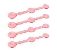 Magnetic Air Fryer Clips - 4 Pack Silicone Liner Locks | Fastening Buckle for Kitchen Home Cooking, Parchment Paper Pins for Family Dinner, Cooking Tools, Baking Clamps for Dorm Break Room