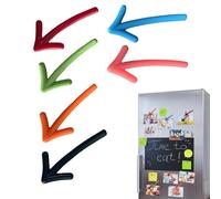 Magnetic Arrows for Whiteboard, Decorative Magnets for Fridge, Arrows Refrigerator Magnets, Sticker Paste Magnets, Colorful Arrows Fridge Magnets for Notice Boards and Creative Displays