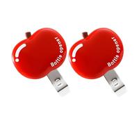 Magnetic Bottle Opener - 2pcs | Fruit Shape Beer Opener | Fridge Magnet Cap Openers With Non Slip Grip | Manual Soda Bottle Openers For Kitchen Bar Camping Travel