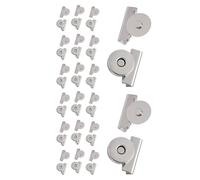 Magnetic Buttons for Bags, Seamless Bag Clip, Fasteners Buttons, Multi-Function Closures for Clothing, Women, Sewing, Crafts, Household Projects, 20 Pieces, 2x1.7cm