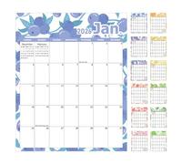 Magnetic Calendar - 2026 12-Month Daily Planner for Organized Scheduling, Smudge-Proof with Countdown, Ideal for Kitchen, Office, Classroom, Dormitory Use, Whiteboard, 17x11 Inches