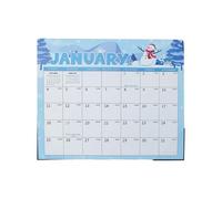 Magnetic Calendar - Fridge Calendar | Monthly Schedule Planner | Runs From January 2027 Until June 2028 For Easy Organizing Home Living Room Study Office School Classroom Family Indoors