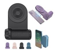 Magnetic Camera Handle Bluetooth Bracket, 2023 Bluetooth Phone Camera Shutter Hand Grip Magnetic Holder for iPhone Samsung Android Photo Video Shooting (Black)