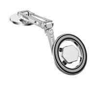 Magnetic Car Mount - Space-Saving Foldable Adjustable Vehicle Accessories | Versatile Magnetic Phone Mount Car Accessories,for Dashboard Windshield Truck Sedan SUV RV Automotive Road Trip Home Gym