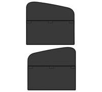 Magnetic Car Shade, Window Sun Block Cover, thickened fabric magnetic attachment system, UV blocking window shade with easy fit design, Car shade with sl lackout style, Sun protection for vehicle