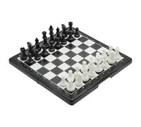 Magnetic Chess Board - Game di scacchi magnetici | SET CAMI DI CAMPIO DI CACCHIO | Giochi di gioco di board pieghevole portatili | Scacco a piega magnetica con istruzioni regali per adolescenti per uo