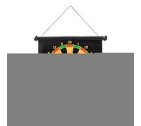Magnetic Children's Dartboard - Set in tessuto portatile con 4 o 6 freccette per divertimento a lungo termine | Disponibile ENS 12 ″ 15 ″ 17 ″ | Facile da conservare