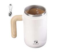 Magnetic Coffee Stirring Mug - Rechargeable Quiet Portable Cup Home and Office | Stainless Steel with Automatic Mixing, Ideal for Coffee, Milk Tea, Hot Chocolate, Juice, and Other Beverages on the Go