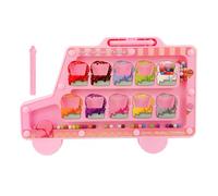 Magnetic Color and Number Maze, ABS 28x18.5cm Color Matching Learning Board Educational Sorting Toy for Fine Motor Skills, Math, Counting