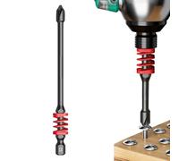 Magnetic Cross Head Drill Bits Set - Anti Slip Precision Shank | Strong Rainbow Spring Magnetic Screwdriver Bits | Extension Bit for Electric Drill Electrician Home Repair Tool