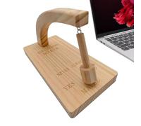 Magnetic Decision Maker Resolver | Natural Timber 19.89x9.98x3cm Tabletop Mechanism Balance | Office Desk Novelty Gift Party Solver Fun Tool Decor | Accent Keepsake Piece