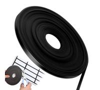 Magnetic Decorative Tape - 26.25 Feet, Black Masking Tape, Flexible | Chic Magnetic Strip, Craft Roll For Fridge, School, Classroom, Workshop, And Home