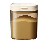 Magnetic Dispenser, Airtight Formula Storage Container, Portable 12-Month-Use Milk Powder Holder With Integrated Leveler Scoop, Essential Accessory For Camping, Travel, And Daily Outings