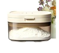 Magnetic Dispenser, Airtight Formula Storage Container, Portable 12-Month-Use Milk Powder Holder With Integrated Leveler Scoop, Essential Accessory For Camping, Travel, And Daily Outings