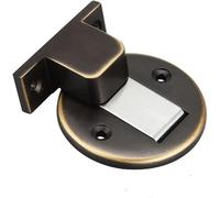 Magnetic Door Stop Fermaporta In Ottone Magnetico Da Terra Multicolor(Black Bronze)