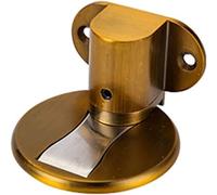 Magnetic Door Stop Fermaporta Magnetico Da Pavimento Con Montaggio A Perforazione Regolabile - Multicolore(Yellow Bronze)