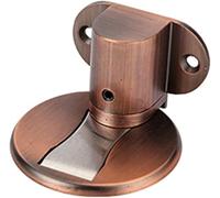 Magnetic Door Stop Fermaporta Magnetico Da Pavimento Con Montaggio A Perforazione Regolabile - Multicolore(Red Bronze)
