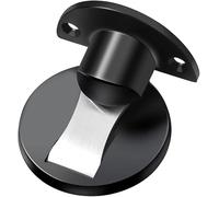 Magnetic Door Stop Fermaporta Magnetico In Acciaio Inossidabile, Senza Colla, Adesivo, Installazione A Terra, Multicolore(Schwarz)