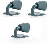 Magnetic Door Stop Supporto A Cuneo for Paraurti Magnetico Autoadesivo In Silicone 5 Cm X 4, 3 Pezzi(3pcs a)