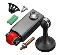 Magnetic Door Stopper, Door Magnetic Closure Catcher, Glide Wheel Stop Set,