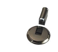 magnetic door stopper, Fermaporta antivento for interni, resistente, for pavimenti, for tenere aperta la porta, meccanico, senza foratura, con viti,for home(GRAY)