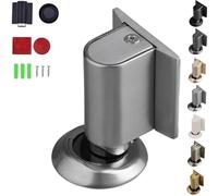 Magnetic Door Stopper, Magnetic Door Stopper for Bottom of Doors, No Drill Invisible Doorstops,Keep Doors Open (E)