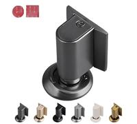 Magnetic Door Stopper, Upgrade Magnetics Doors Stoppers for Bottom, 2025 Upgrade No Drilling Doors Stop with Strong Magnet, Magnetic Gate Stops Door Catch Holder Keep Gate Open. (GRAY)
