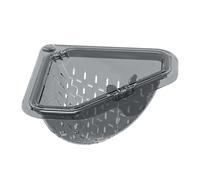 Magnetic Drainage & Filter Basket,No Drilling Required Twist-off Base Triangular Design For Kitchen Sink Strainers Without Drilling Ideal For Cleaning Fruits, Vegetables, And Food Scraps (grey)