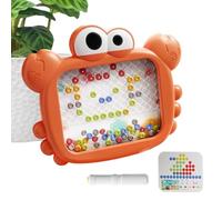 Magnetic Drawing Board - Large Toddler Doodle Tablet Toy for Girls and Boys with Learning Activities, Travel Classroom Fun for Erasable Function, Educational Game 6.22x6.22x0.91 Inches
