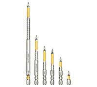 Magnetic Drill Bit Set, High-Strength S2 Steel Screwdriver Bit Kit, Adorabile intercambiabile Electric Driver Bit, Shockproof Tools for Home Repair Woodworking Automotive Assembly