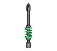 Magnetic Drill Bits, Crossing Strong Magnetized Rainbow Spring Head, 2.56 Inch Versatile Use & Portable Design, Anti Slip Precision Shank for Electric Drilling Attachment Extension Heads, Electrician