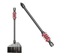 Magnetic Drill Bits, Crossing Strong Magnetized Rainbow Spring Head, 2.56 Inch Versatile Use & Portable Design, Anti Slip Precision Shank for Electric Drilling Attachment Extension Heads, Electrician
