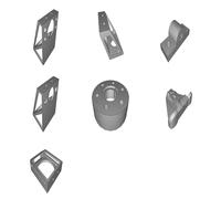 Magnetic Effector Mount Kit Compatible with Delta 3D Printer Fan Sensor