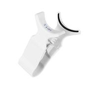 Magnetic Eyelash Applicator, Lazy V Clip Eyelash Curler, 3d Curved Design Styling Tool, Easy-To-Use Lash Enhancer, Lightweight & Portable Lounging, Home, Travel 2.7cm White