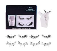Magnetic Eyelashes Set, Reusable Magnetic Fake Eyelashes, Magnetic Lashes With Tweezers, Magnetic Eyelashes, Natural Look Magnetic Eyelashes, Magnetic Faux Eyelashes For Women